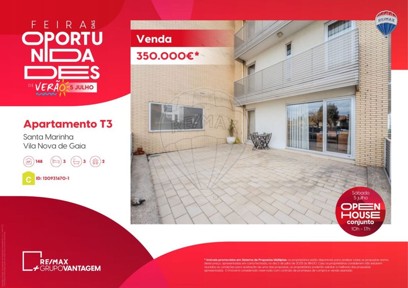 3 غرف نوم شقة في Vila Nova de Gaia, Portugal رقم 59326