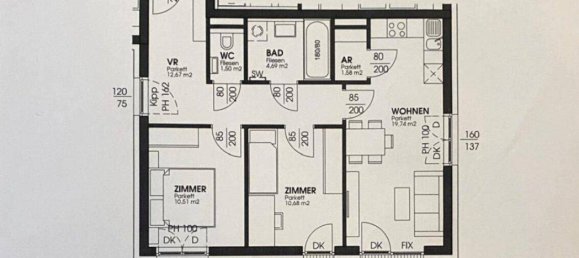 3 rooms Apartment in Klagenfurt am Worthersee, Austria No. 233657 10