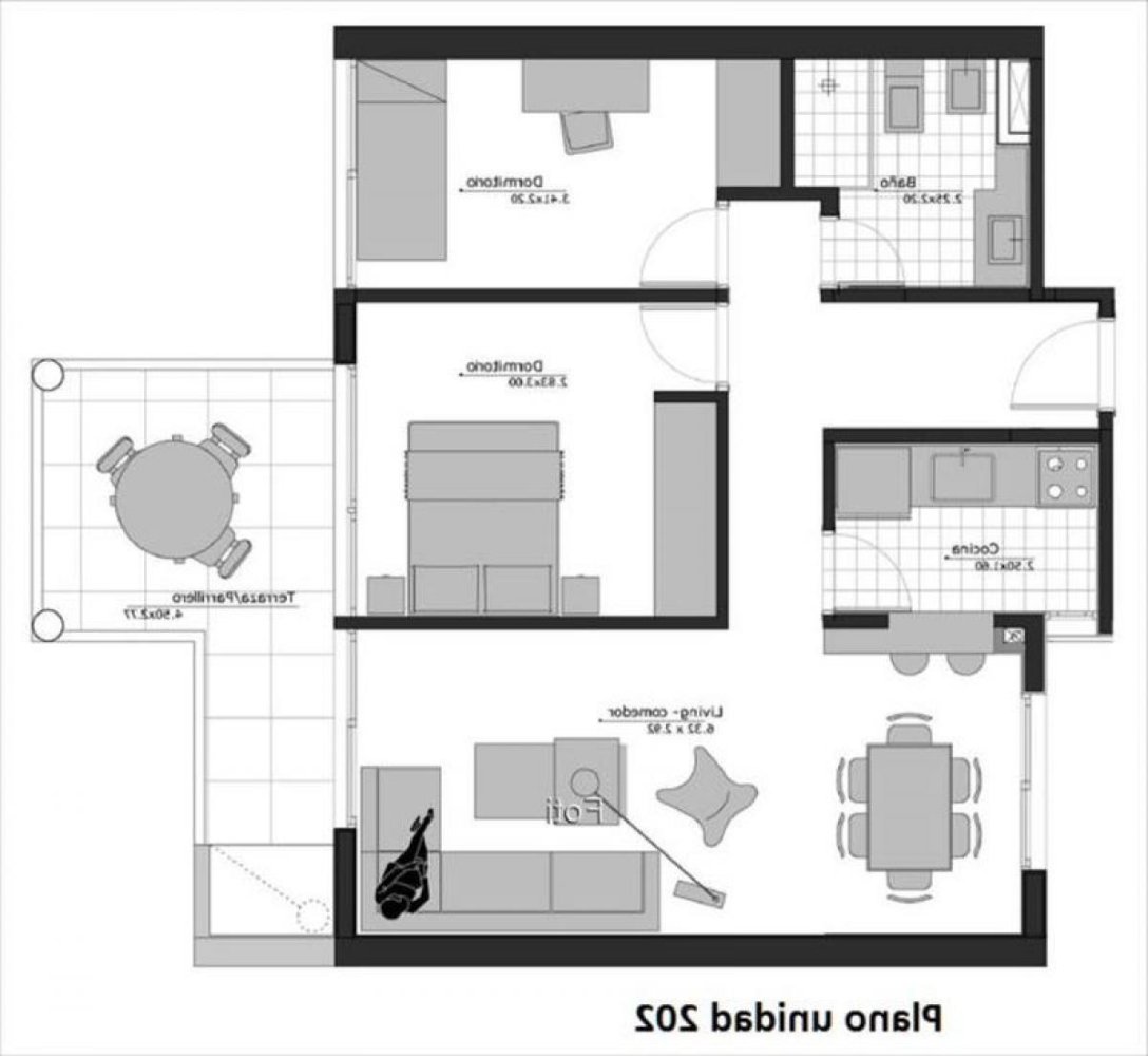 2 bedrooms Apartment in Montevideo, Uruguay No. 8393