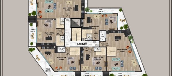 Apartment 1+2 in Alanya, Turkey No. 21546 14