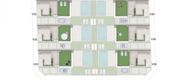 3 غرف نوم فيلا في Pilar de la Horadada, Spain رقم 7074 16