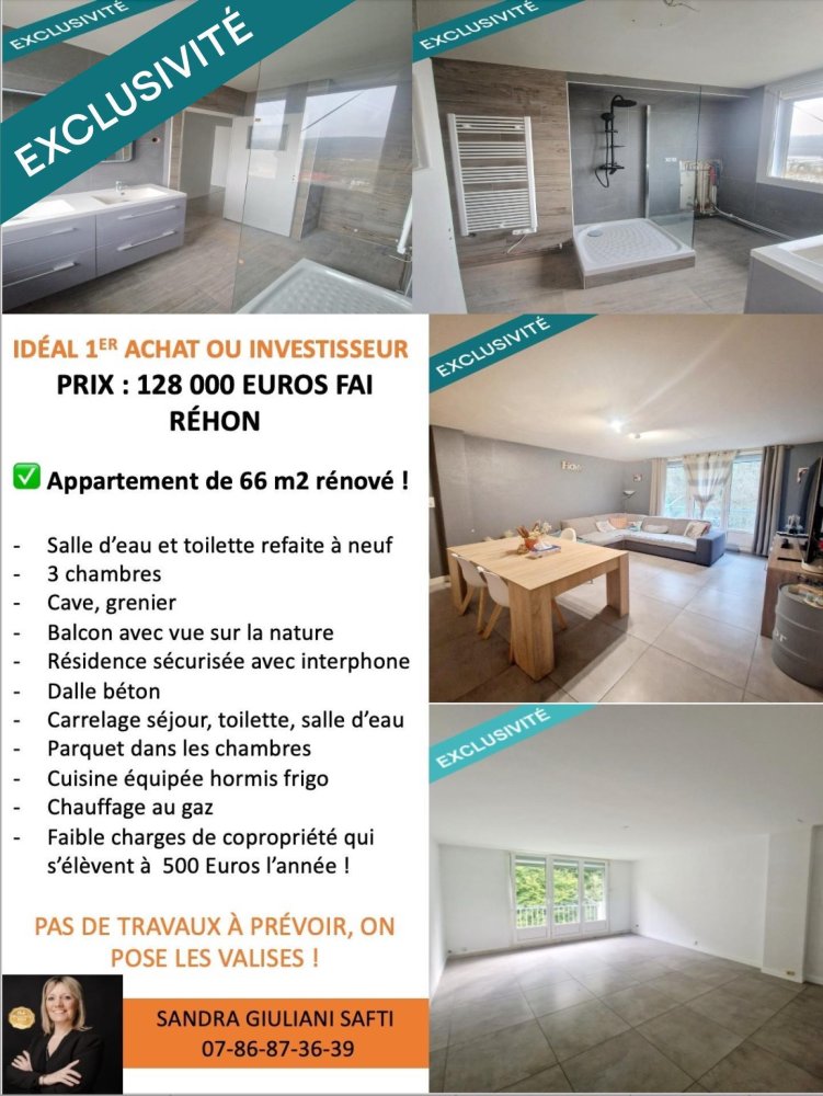 3 bedrooms Apartment in Longwy, France No. 251840