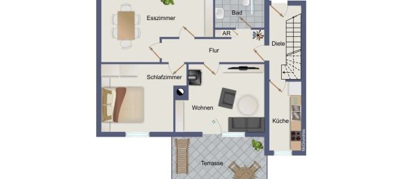 Moradia em banda de 4 divisões em Fulda, Germany N.º 126232 6