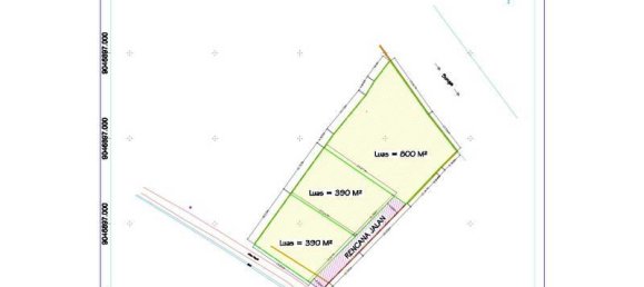 Terrain à Tabanan, Indonesia 1750m² No. 4240 9