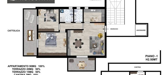 4 Schlafzimmer Wohnung in Riccione, Italy, Nr. 328015 40