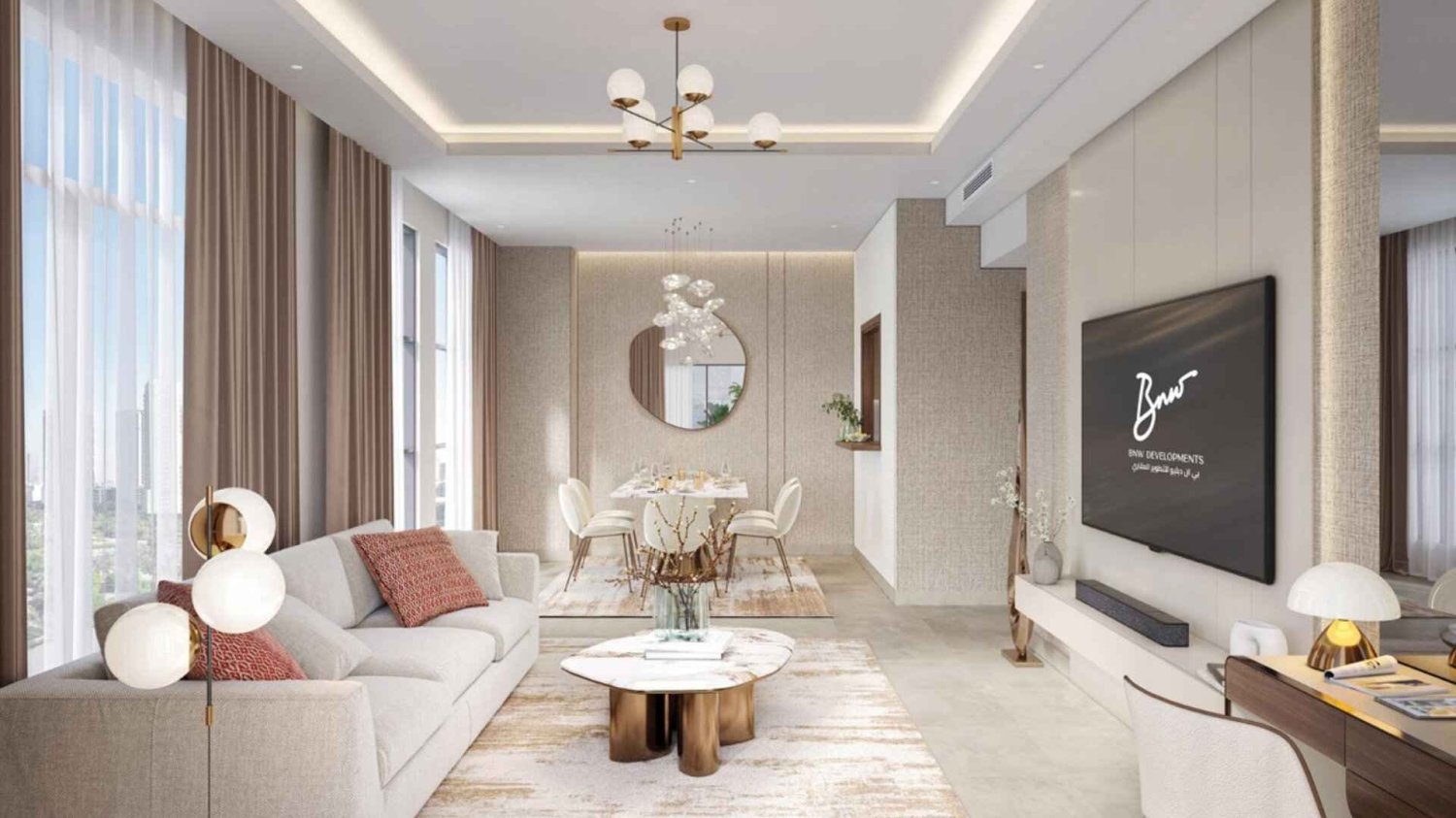 Квартира с 1 спальней в Dubai Design District, Дубай, ОАЭ № 117473