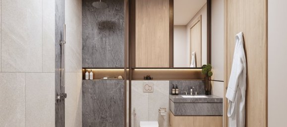 Квартира с 2 спальнями в MERCER HOUSE, Джумейра Лейк Тауэрс, ОАЭ № 63681 15