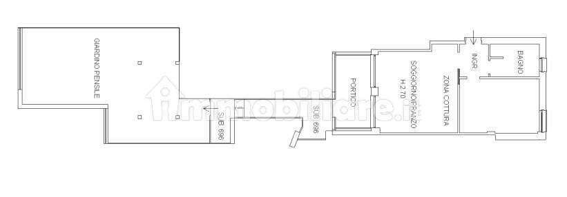 1 Schlafzimmer Wohnung in Luino, Italy, Nr. 184562