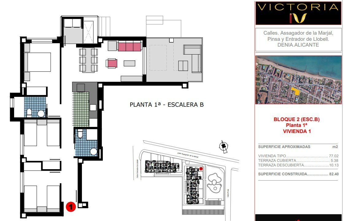 3 bedrooms Apartment in Denia, Spain No. 285943