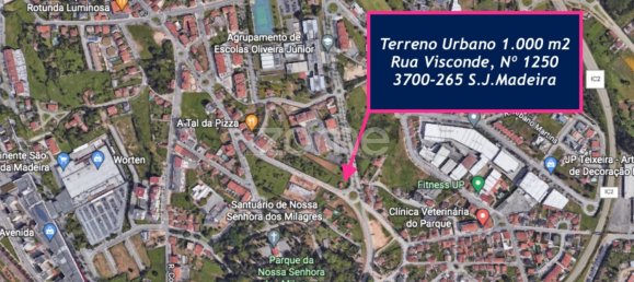  قطعة أرض في Sao Joao da Madeira, Portugal 660متر مربع رقم 78856 10