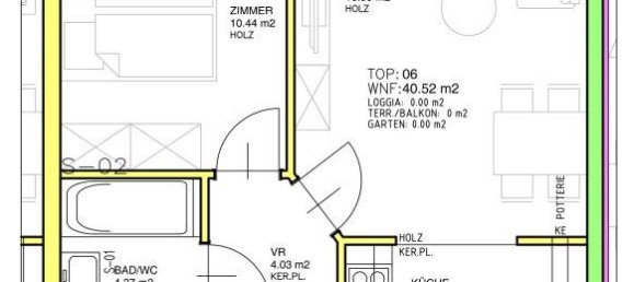Квартира с 2 комнатами в Рудольфсхайм-Фунфхаус, Австрия № 169257 7