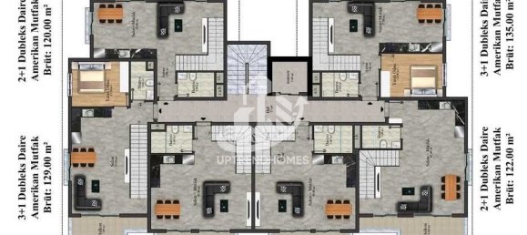 Apartment 1+1 in Oba, Turkey No. 3787 11