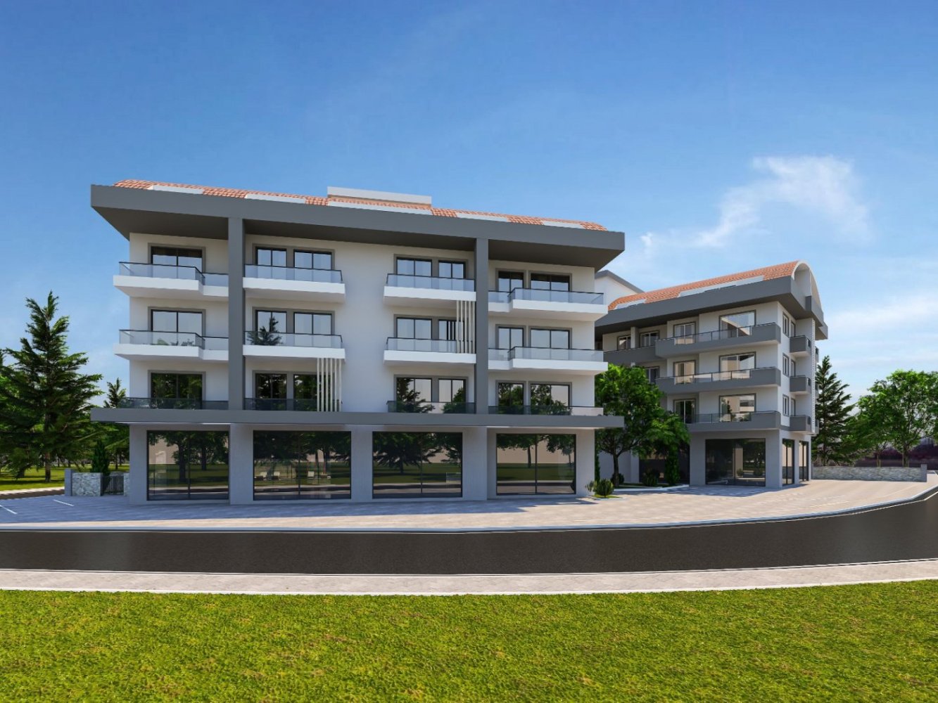 Apartment 1+1 in Oba, Turkey No. 3787