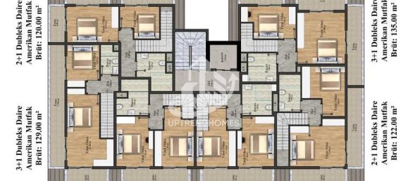 Apartment 1+1 in Oba, Turkey No. 3787 12