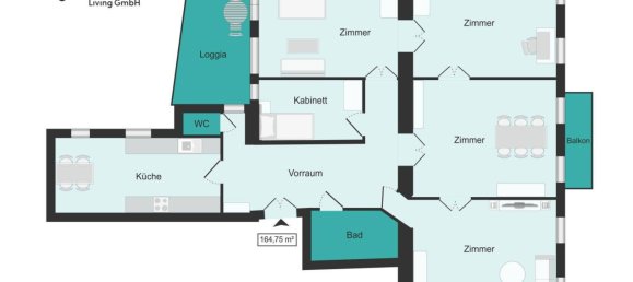 6-Zimmer Wohnung in Hietzing, Austria, Nr. 207617 22