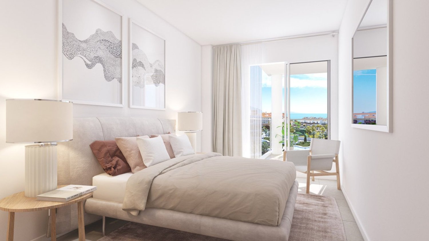 2 غرف نوم شقة في Amphora Beach, Manilva, Spain رقم 15551