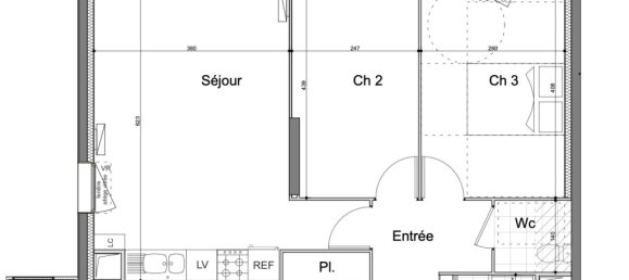 3 bedrooms Apartment in Aubervilliers, France No. 171170 8