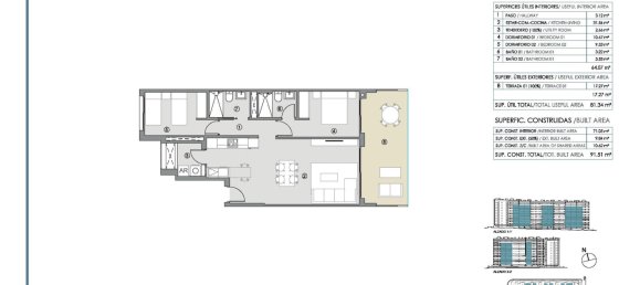 Apartamento de 2 dormitorios en Punta Prima, Spain No. 5898 5
