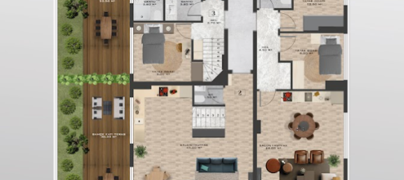 Apartment 1+1 in Kargicak, Turkey No. 32811 3