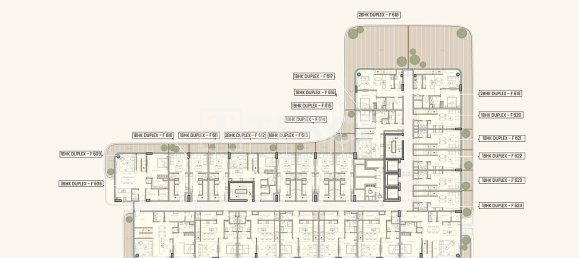 Apartamento de 2 dormitorios en Dubai, UAE No. 121026 16