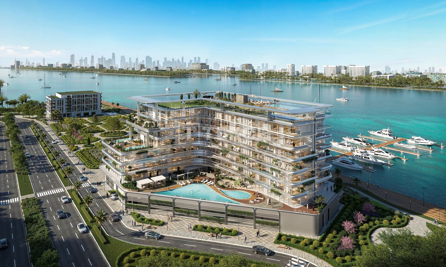 Apartamento de 2 dormitorios en Dubai, UAE No. 121026