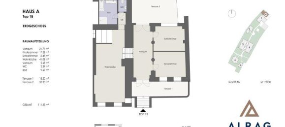 3 rooms Apartment in Dobling, Austria No. 161573 21