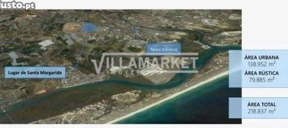  قطعة أرض في Tavira, Portugal 218837متر مربع رقم 50450 30