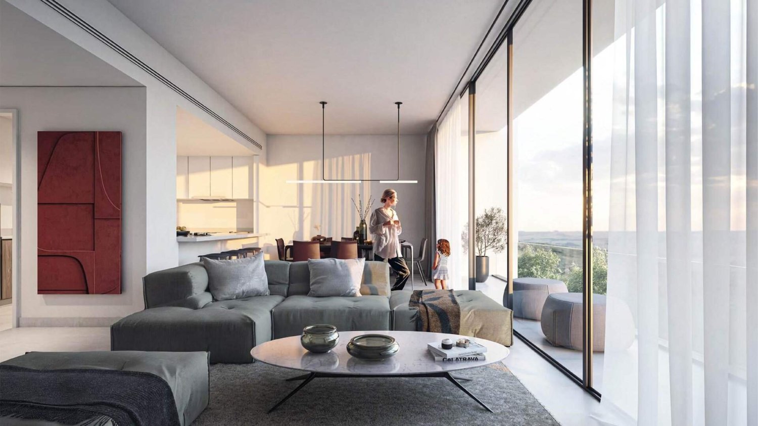 Квартира с 2 спальнями в NESBA 3, Muwaileh Commercial, ОАЭ № 64154