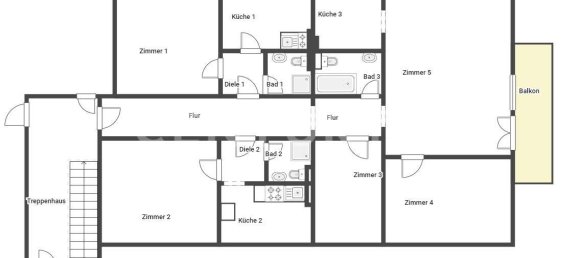 Квартира с 4 комнатами в Траунштайн, Германия № 179439 15