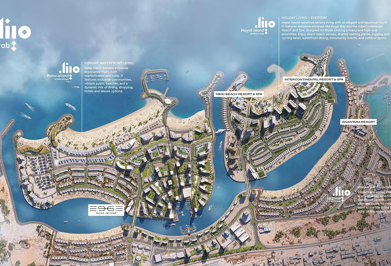 1 غرف نوم شقة في Mina Al Arab, UAE رقم 106566