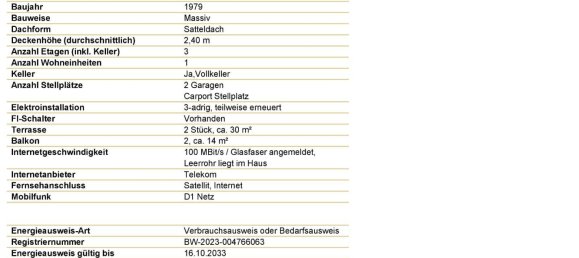 2 Schlafzimmer Haus in Niederstetten, Germany, Nr. 308244 14