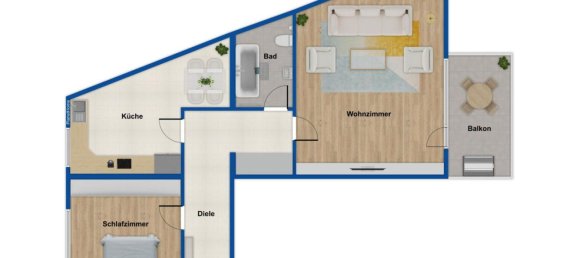 2-Zimmer Wohnung in Essen, Germany, Nr. 227968 10