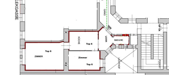 2-salle Appartement à Rudolfsheim-Funfhaus, Austria No. 246740 10