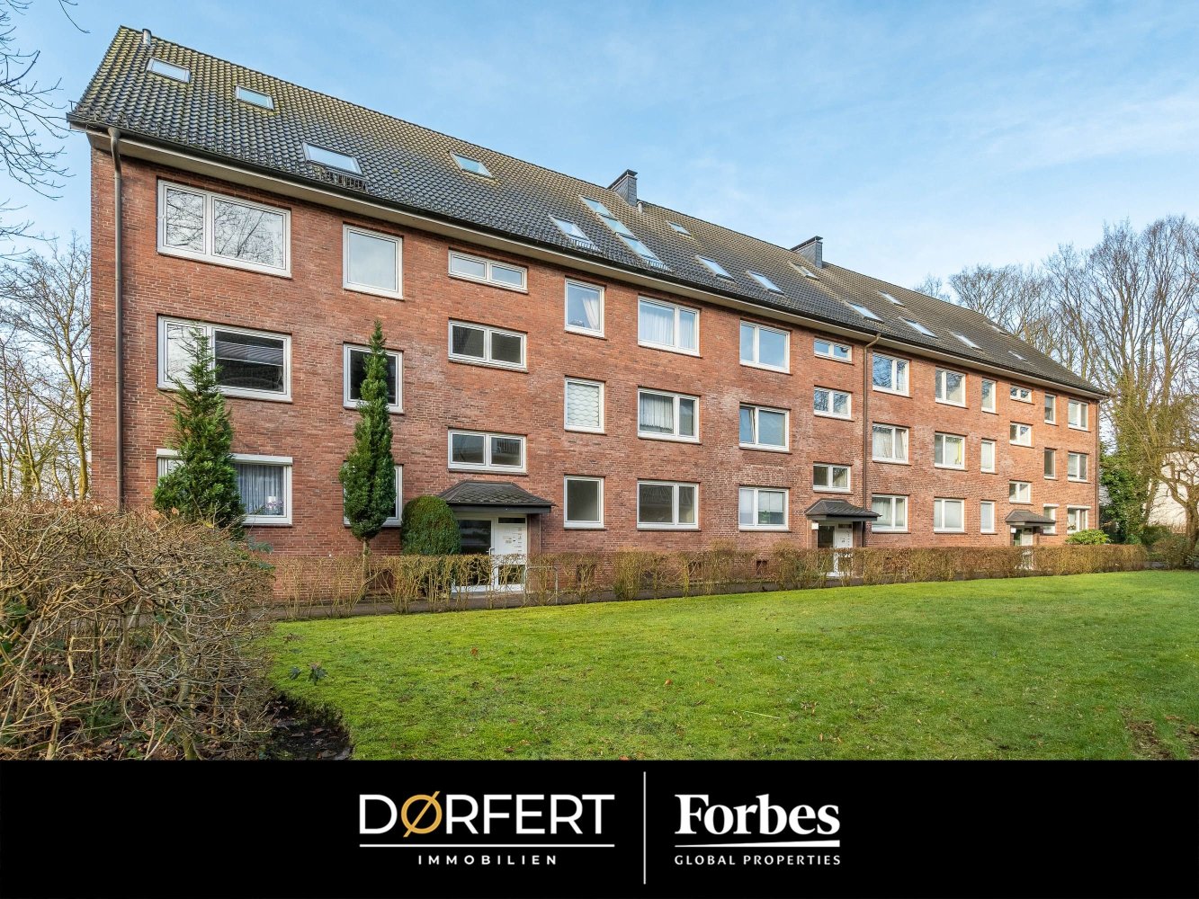 Квартира с 2 спальнями в Вандсбек, Германия № 24799