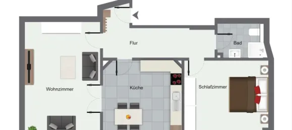 Apartamento T1 em Frankfurt am Main, Germany N.º 25341 8