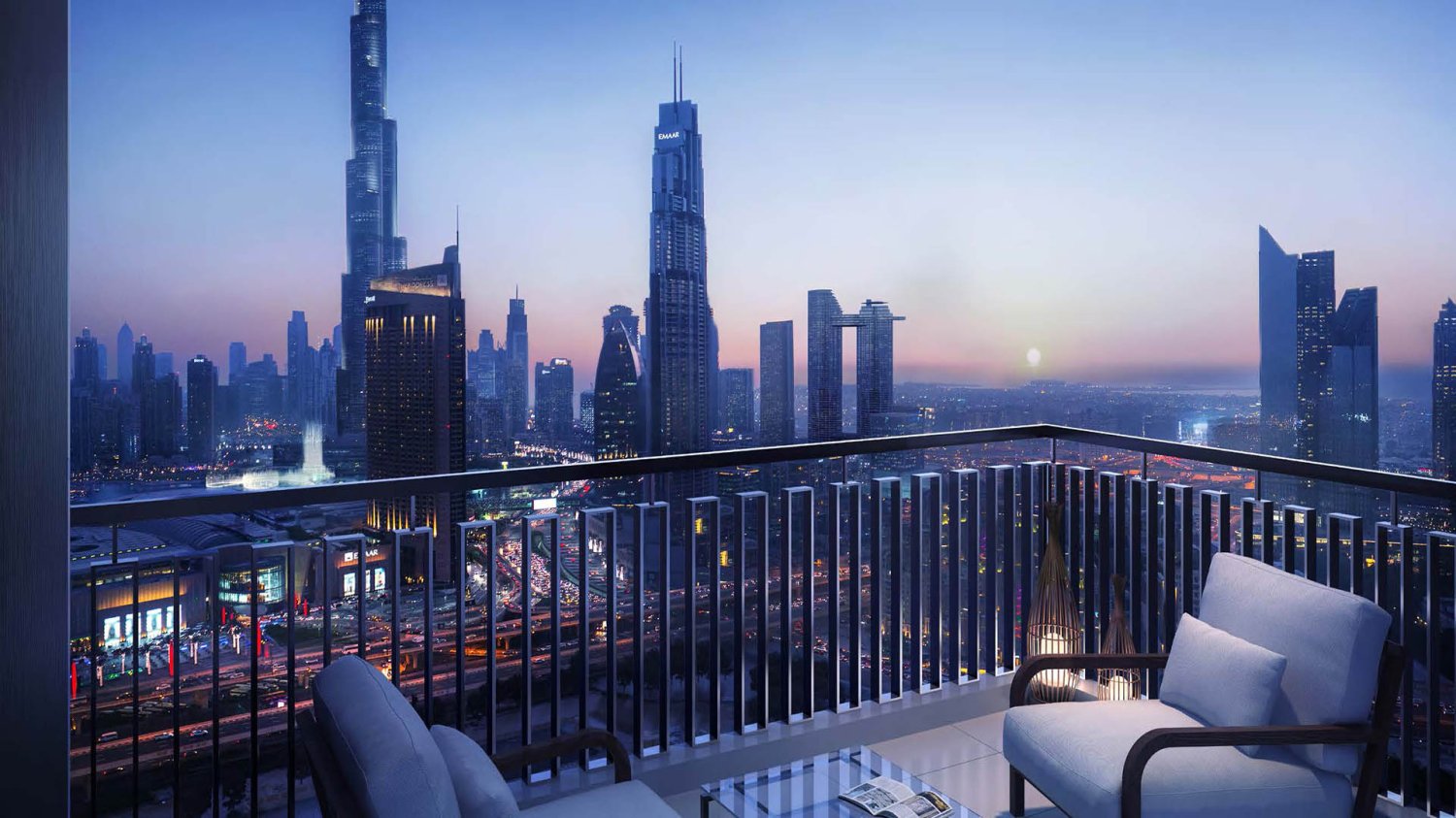 Apartamento de 3 dormitorios en DOWNTOWN VIEWS 2, Downtown Dubai (Downtown Burj Dubai), UAE No. 58103