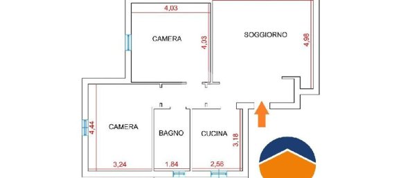 3-salle Appartement à Anzio, Italy No. 73941 30