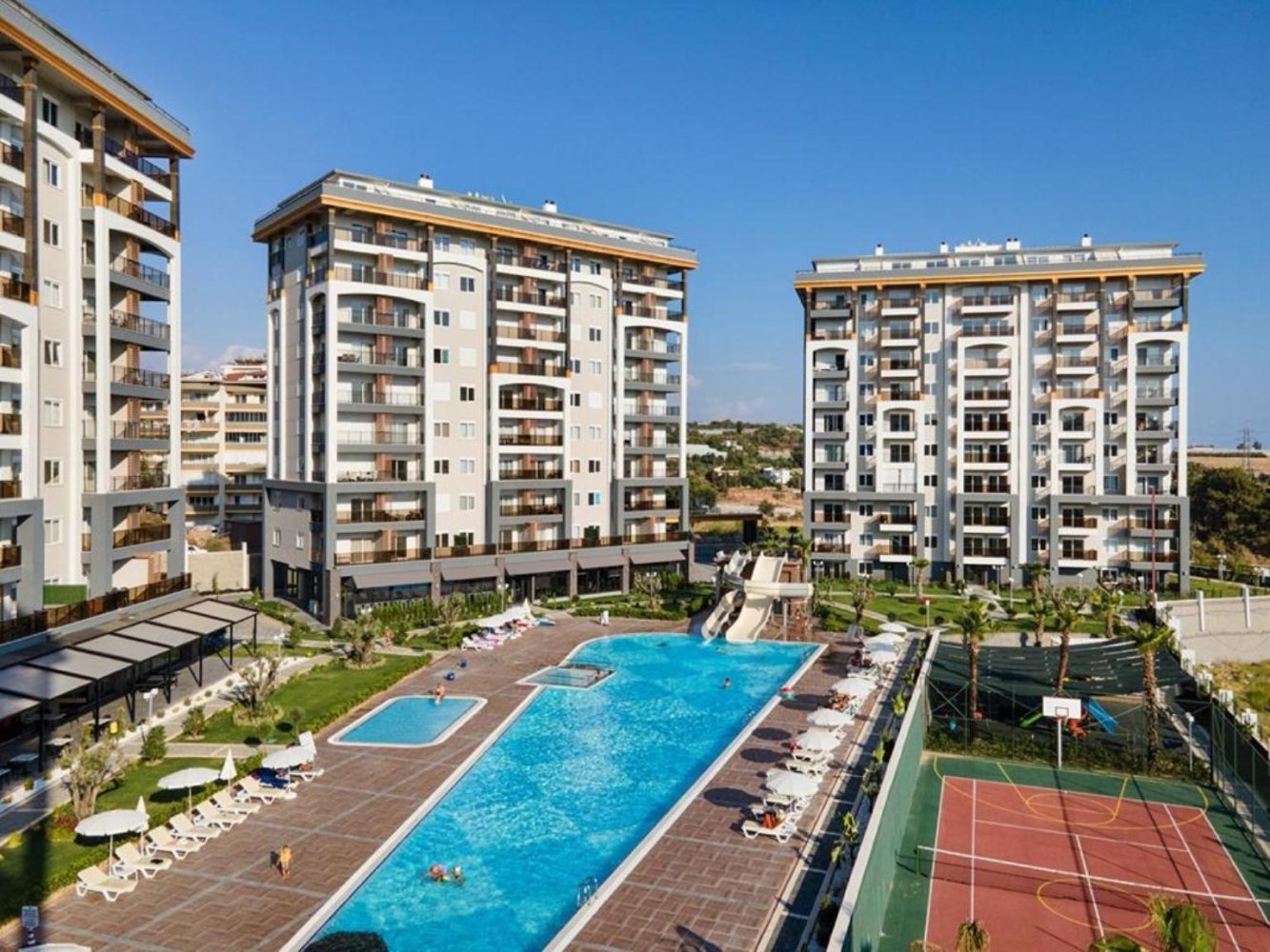 Apartamento 1+1 em Alanya, Turkey N.º 31953