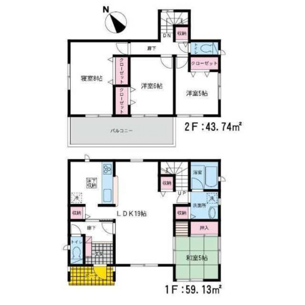 4 غرف نوم منزل في Fukuoka, Japan رقم 3374