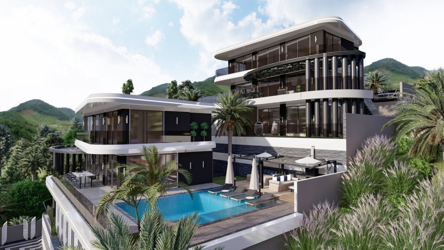 Apartment 4+1 in Alanya, Turkey No. 41650