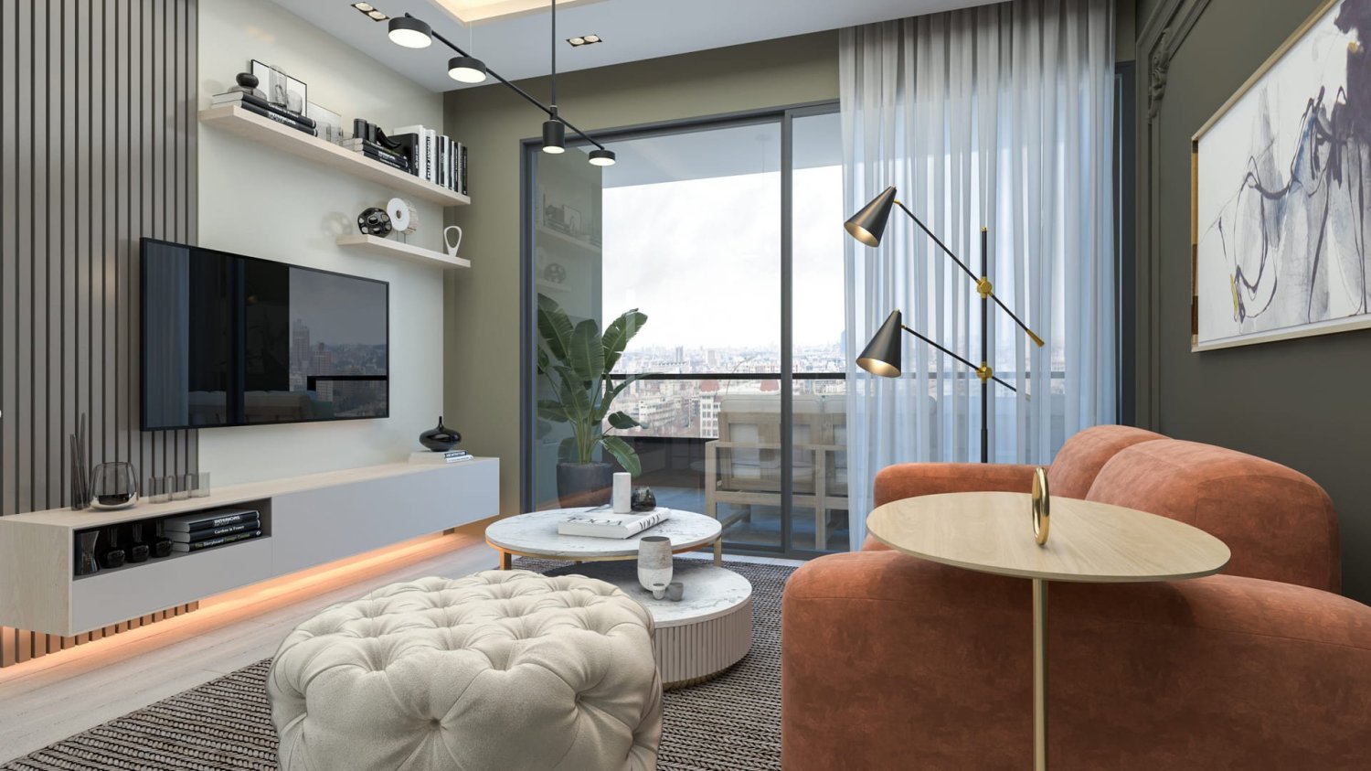 Apartment 3+1 in Ilkem Miami Soli, Mezitli, Turkey No. 38081