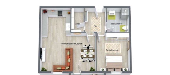 1 chambre Appartement à Straubing-Bogen, Germany No. 270355 18