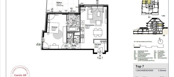 2-Zimmer Wohnung in Döbling, Austria, Nr. 260433 5