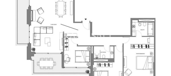 Apartamento T3 em Sliema, Malta N.º 3003 7
