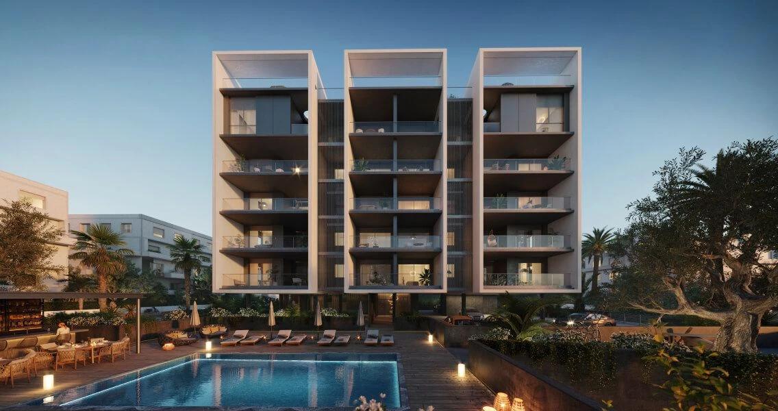 Квартира с 2 спальнями в Гермасойя, Кипр № 3146