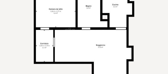 3 rooms Duplex in Novi Ligure, Italy No. 156467 27