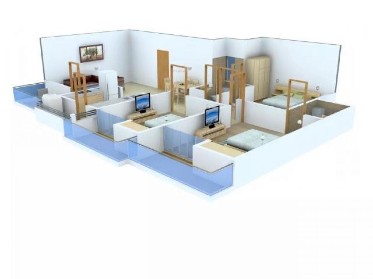 3 bedrooms House in Ghaziabad, India No. 1694