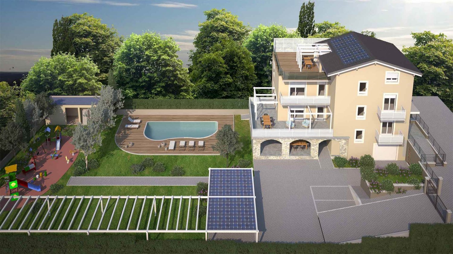 6 غرف نوم فيلا في Lesa, Italy رقم 75050