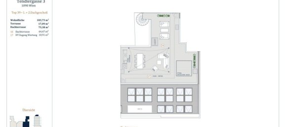 4 rooms Apartment in Alsergrund, Austria No. 137566 8