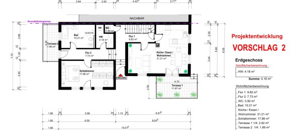 4 Schlafzimmer Stadthaus in Augsburg, Germany, Nr. 259604 7